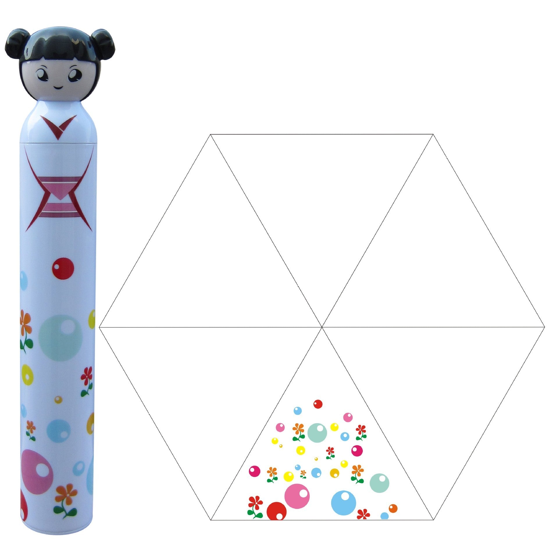 Fashion Doll UV Umbrella - Bellarte Enchanté Fashion Doll UV Umbrella